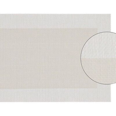 Placemat in light beige made of plastic, W45 x H30 cm