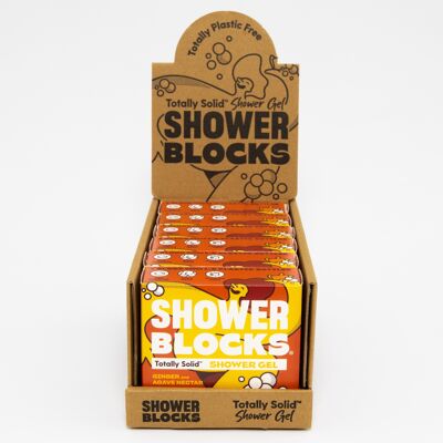 Totally Solid Shower Gel: Ginger & Agave Nectar (6 Pack) - Body Soap
