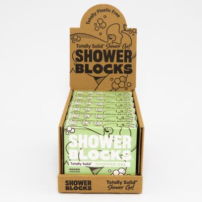 Totally Solid Shower Gel: Naked Unscented (paquete de 6) - Jabón corporal