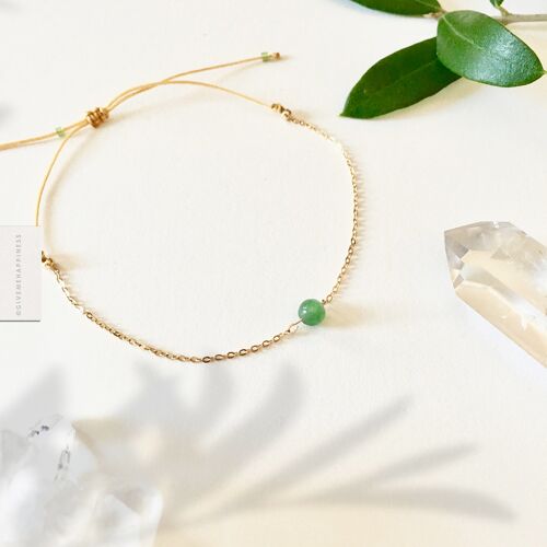 Bracelet lien Aventurine