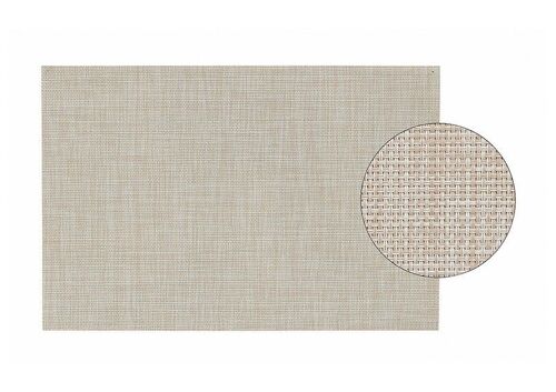 Platzset aus Kunststoff, beige fein, (B/H) 45x30 cm