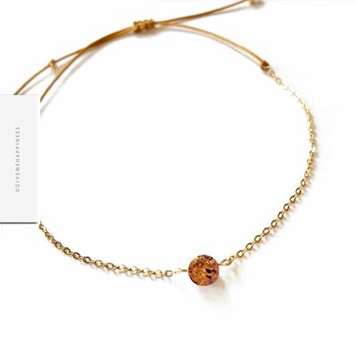 Bracciale a maglie in bronzite