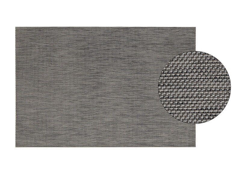 Set de table en plastique marron foncé, L45 x H30 cm