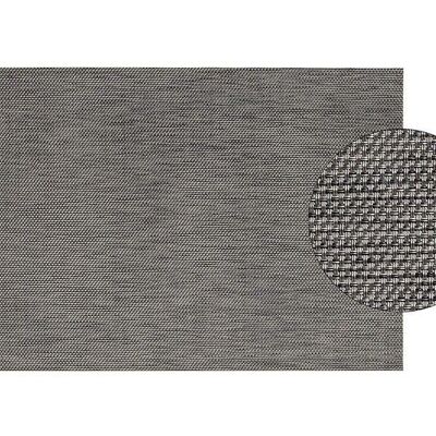 Dark brown plastic placemat, W45 x H30 cm