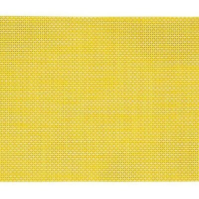 Placemat in yellow made of plastic, W45 x H30 cm