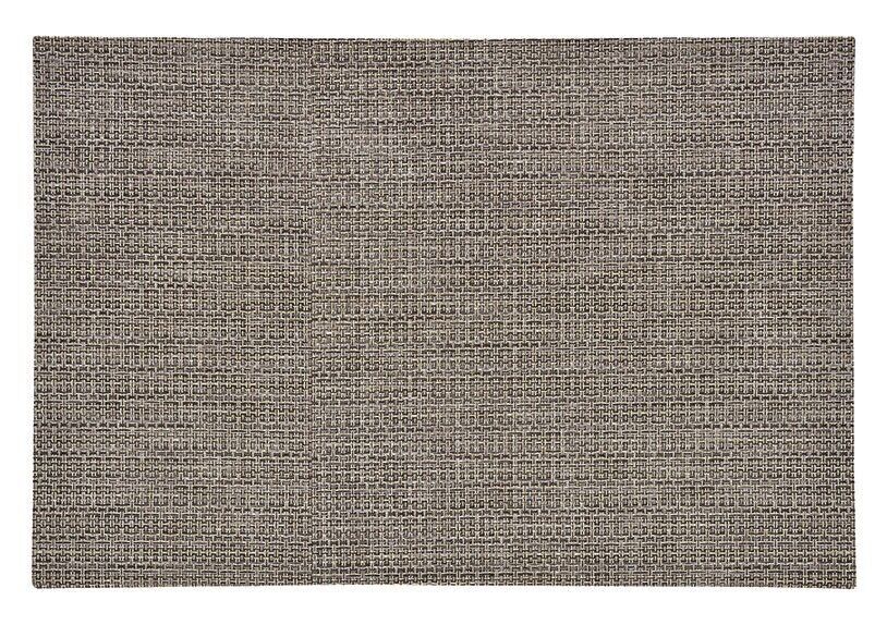 Set de table en plastique avec lurex marron, or (L / H) 45x30cm