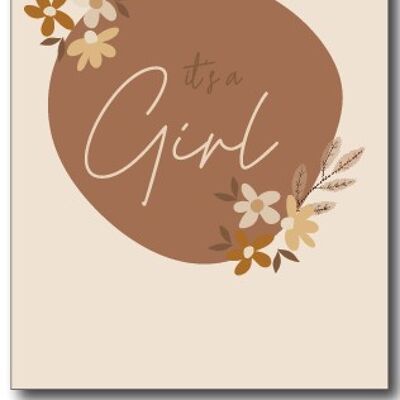 Greeting Card | It's a girl