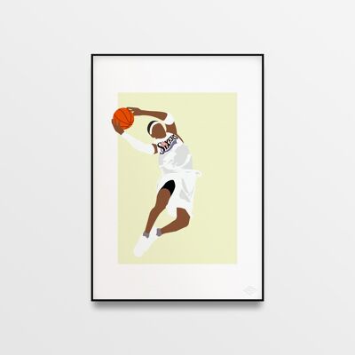 Poster "Allen Iverson" - A4 e 30x40 cm