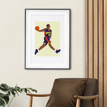 Affiche "Jason Richardson" - A4 & 30x40cm 2