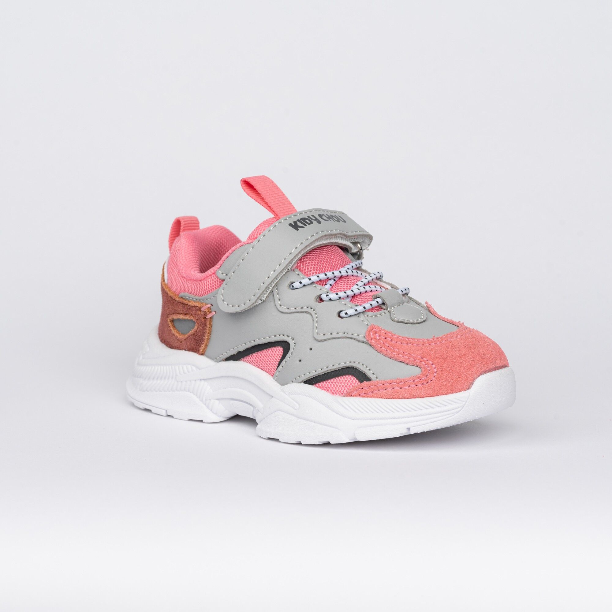 Kinderkorb Hero Modell Grau/Rosa