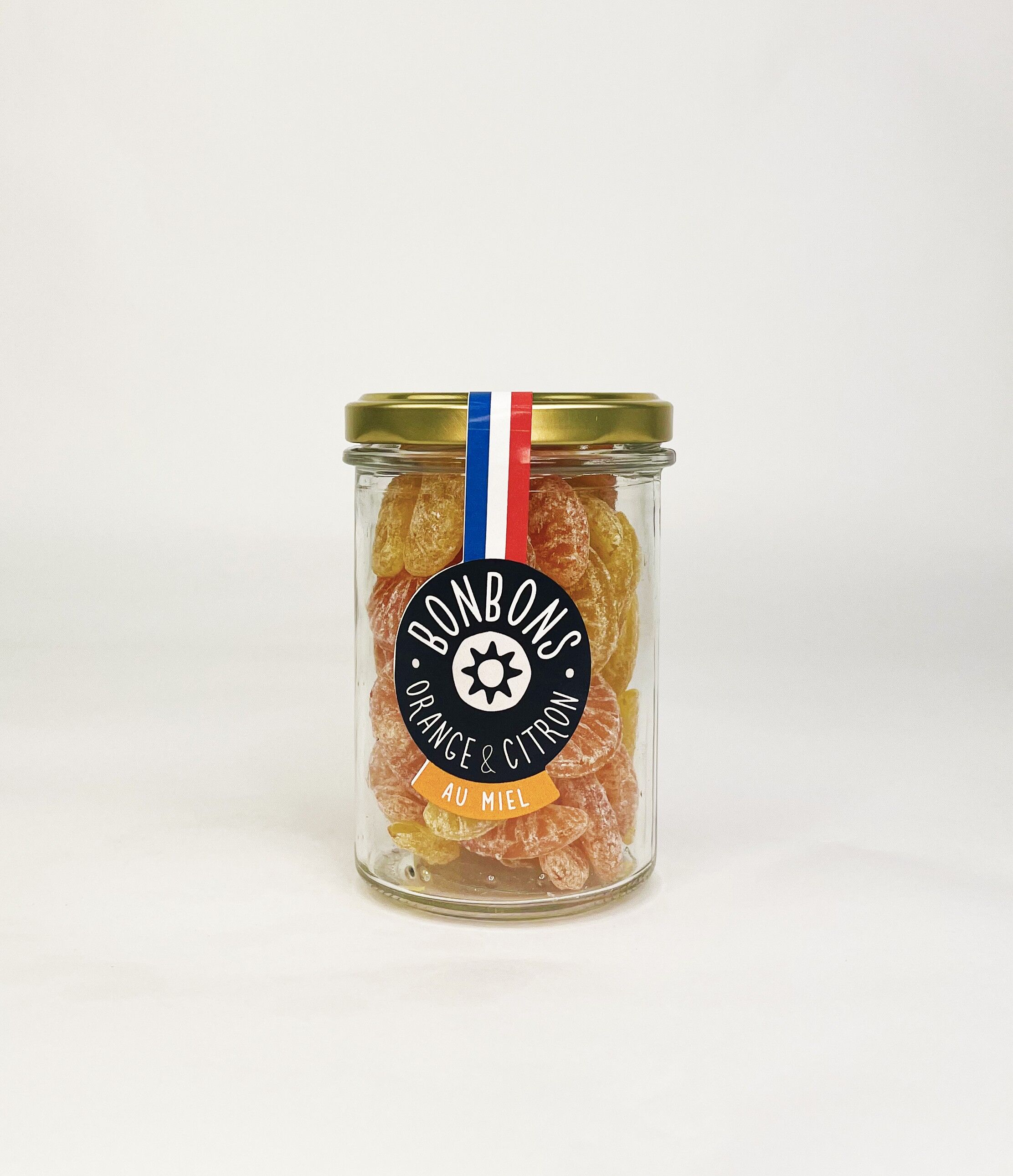 ORANGE AND LEMON SLICE CANDIES WITH HONEY - 150 g