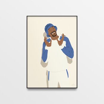 Affiche "Snoop Dogg" - A4 & 30x40cm 6