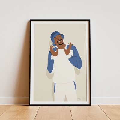 Poster "Snoop Dogg" - A4 & 30x40cm