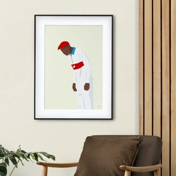 Affiche "Tyler the Creator Polo" - A4 & 30x40cm 2