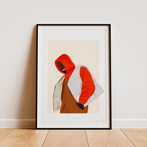 Affiche "Kanye West" - A4 & 30x40cm