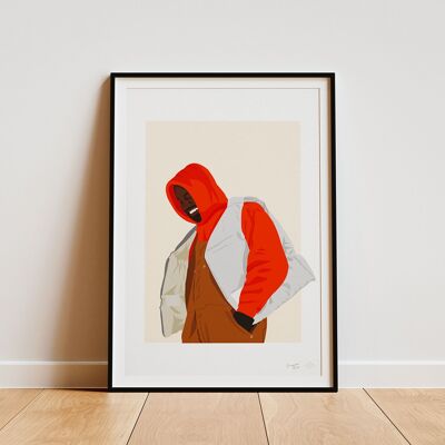 Poster "Kanye West" - A4 & 30x40cm