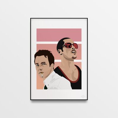 Poster "Fight Club" - A4 e 30x40 cm