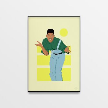 Affiche "Will Smith" - A4 & 30x40cm 5