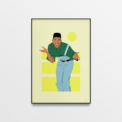 Poster "Will Smith" - A4 & 30x40cm