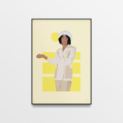 Affiche "Hilary Banks" - A4 & 30x40cm