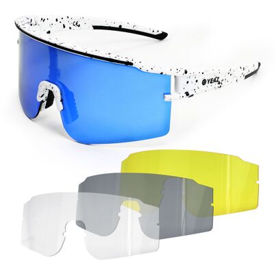 SUNTHRILL set di occhiali da sole sportivi