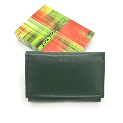 Geldbörse aus echtem Leder für Damen, Brand You Young Coveri, Art.-Nr. GAVI8065.422