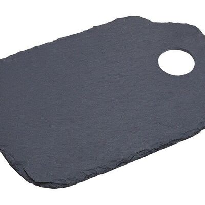 Black slate serving board (W / H) 17x25cm