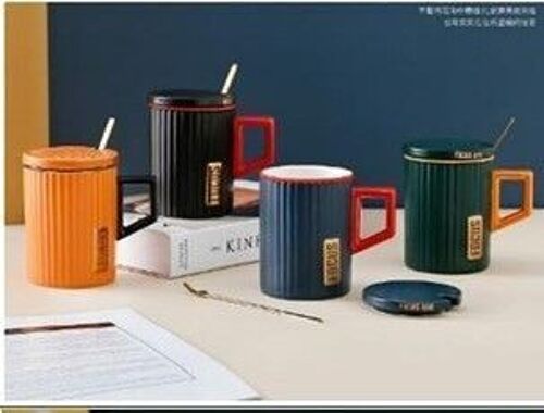 Fashion vertical Ceramic Mug DF-416