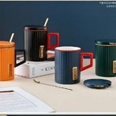 Fashion vertical Ceramic Mug DF-416