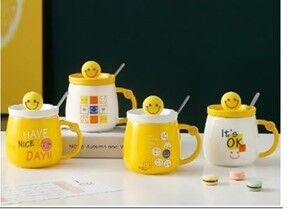 Keramikbecher Emoji-Lächeln