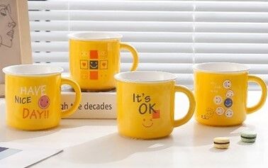 Keramikbecher Emoji-Lächeln