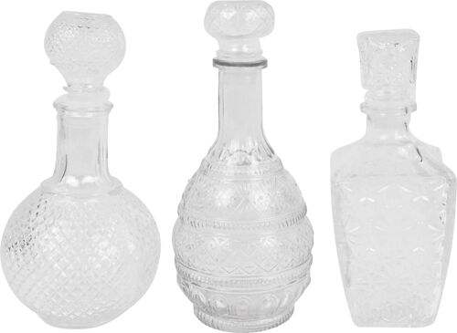 KARAFFEN"PORTO" 3 TEILIGES SET (7660)