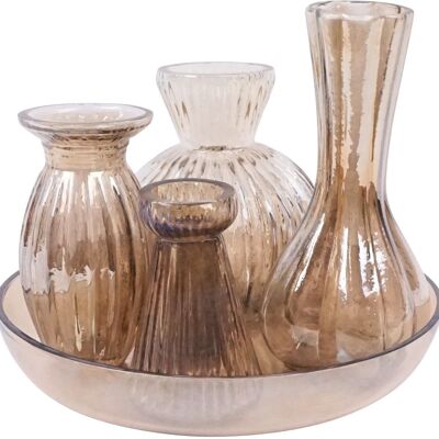 VASE ENSEMBLE "POESIE" SET 5 PIECES (7061)