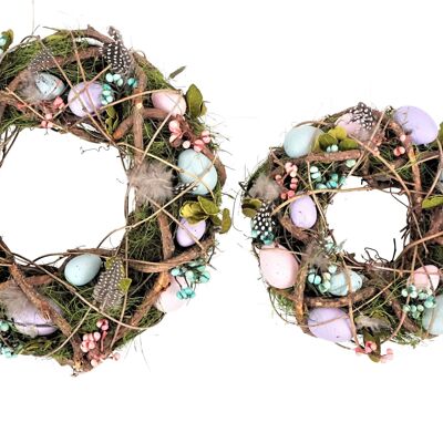 "EASTER MAGIC WREATHES" 2-PIECE SET (2666)