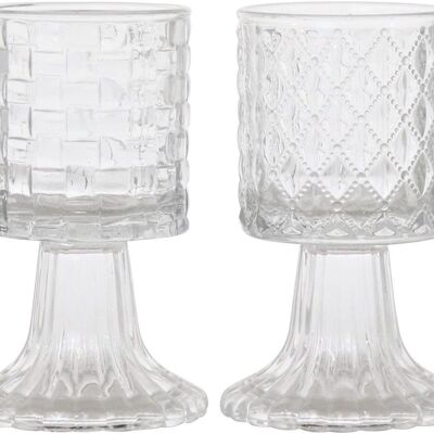 GLASS CUPS "FARO" 6 PIECES SET (1902)