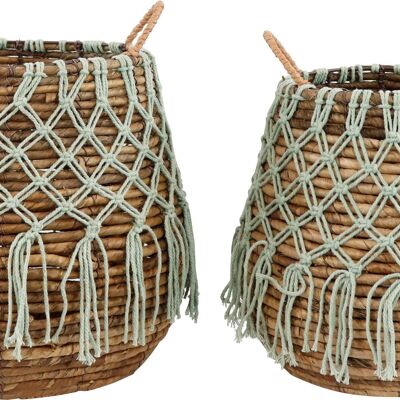 HANDLE BASKET "FINCA" 2-PIECE SET (2851)