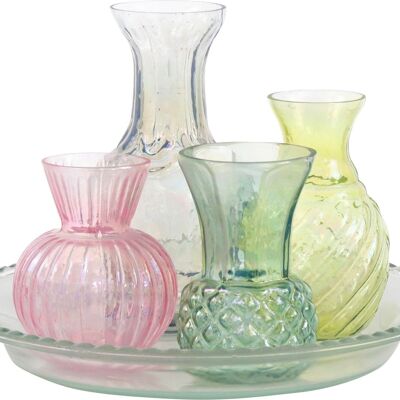 ENSEMBLE VASE EMBLE "POESIE" 5 PIECES (1650)