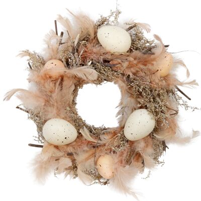 DECORATIVE WREATH "NATURAL EASTER" (6742)