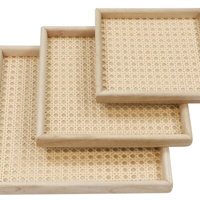 TRAYS "VIENNA" 3-PIECE SET (9705)