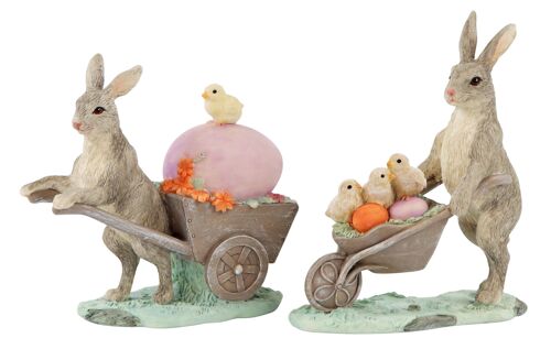 HASENPAAR"NOSTALGIE EASTER" 2 TEILIGES SET (8413)