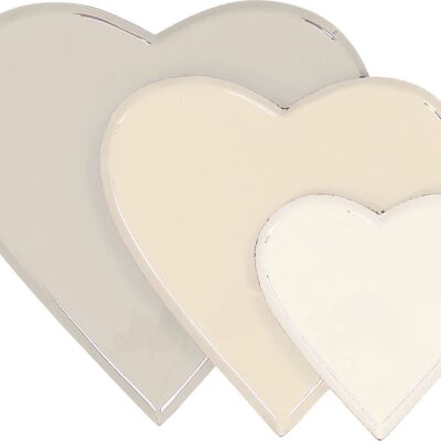 HEART TRAYS "DELUXE" 3 PIECES SET (5017)