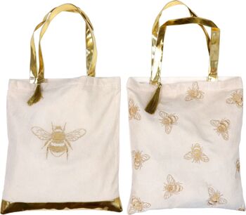 SAC SHOPPING "BEE YOURSELF" ENSEMBLE DE 2 PIÈCES (7766)