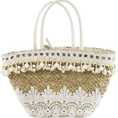 "SEVILLA" BASKET BAG (6533)