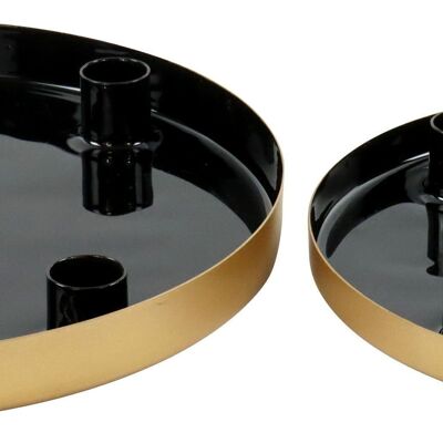 CANDLE BOWL "DELUXE" 2-PIECE SET (5854)