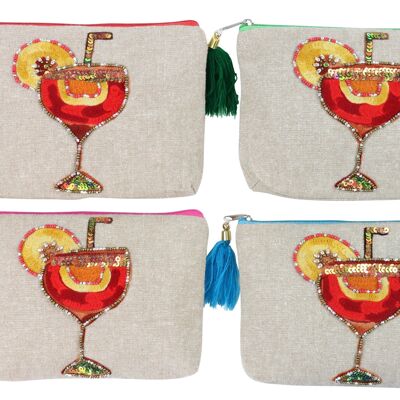 SAC "COCKTAILS" SET 4 PIÈCES (1529)