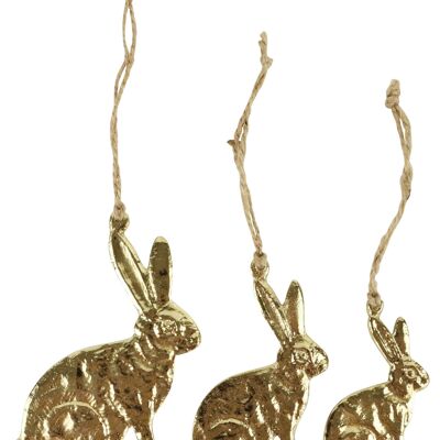 GRUCCIA DECORATIVA "BUNNY" SET 3 PEZZI (5295)