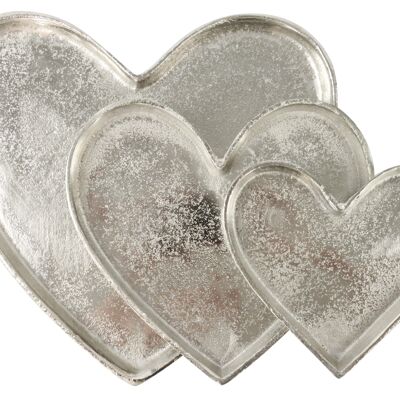 HEART PLATE "CUPID" 3 PIECES SET (8994)