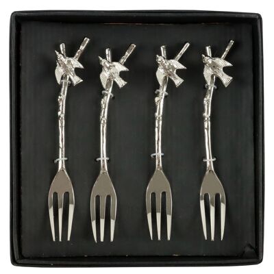 FORKS "BIRD" 4 PIECE SET (9599)