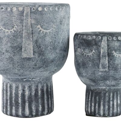 POTS "INCA" SET DE 2 PIÈCES (2412)