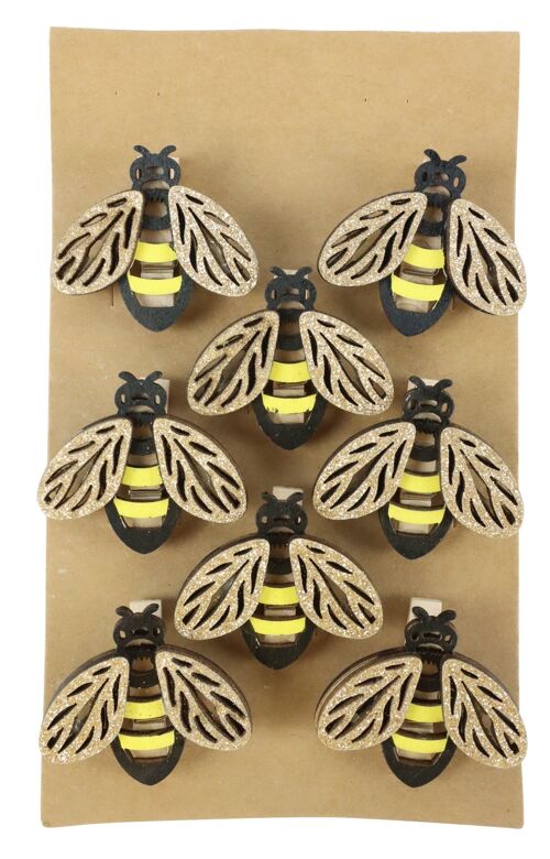 KLAMMEN"BUSY BEE" 8 TEILIGES SET (6786)